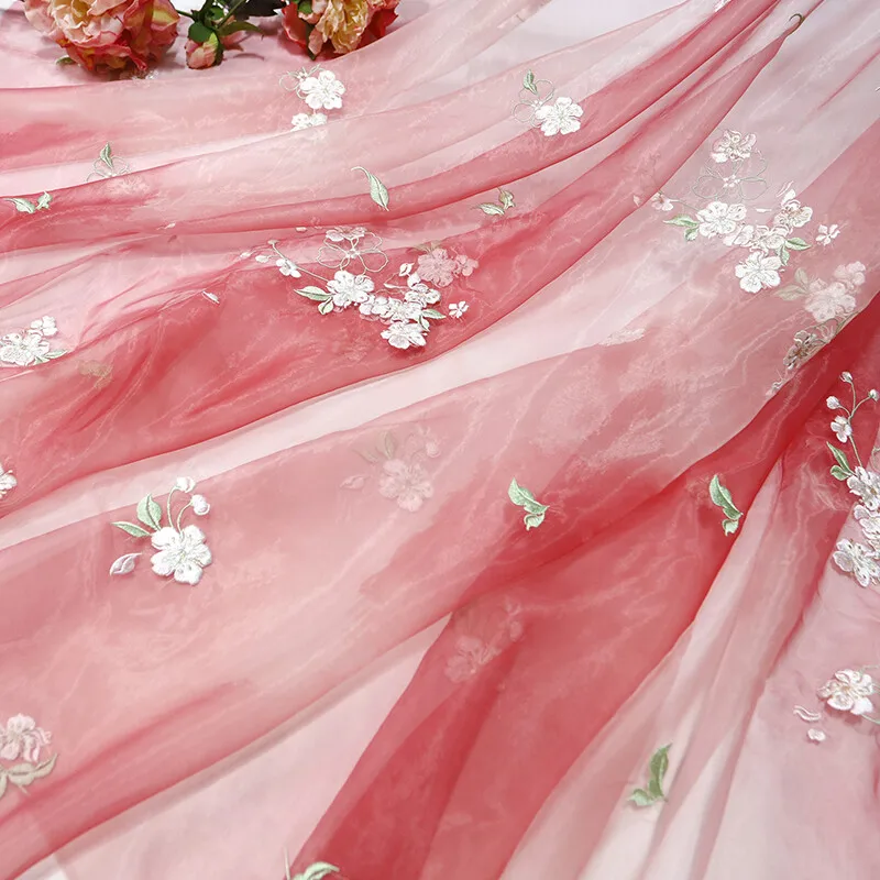 1m Flower Pear Blossoms Cloth  - Sewing Batik Fabric review and price