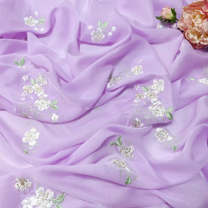 1m Flower Pear Blossoms Cloth  - Sewing Batik Fabric review and price
