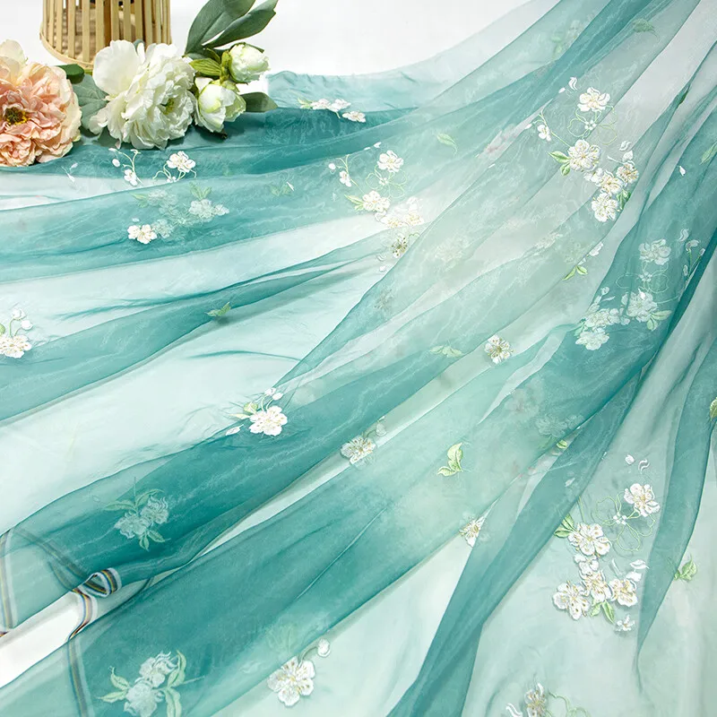 1m Flower Pear Blossoms Cloth  - Sewing Batik Fabric review and price