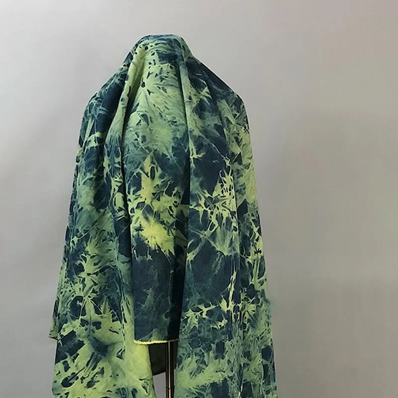 50X170CM Washed Tie-Dyed Denim - Sewing Batik Fabric review and price
