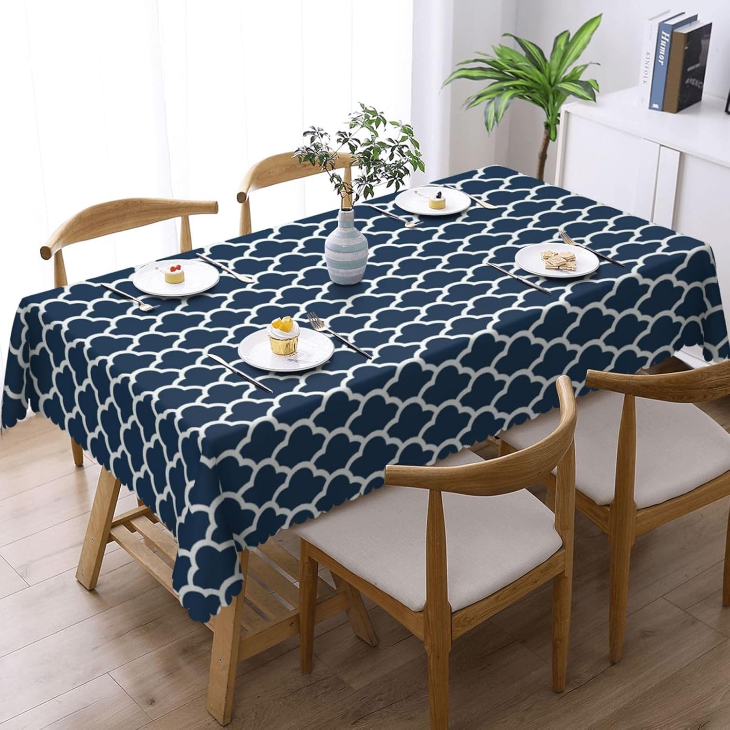 Blue Tablecloth Navy Cloud Sea - Century Textile & Sewing Supply Avenue C North Saskatoon Sk review and price