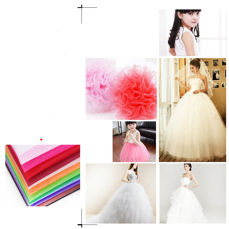 Middle Hard Tulle Mesh Fabric  - Sewing Gauge Ruler review and price