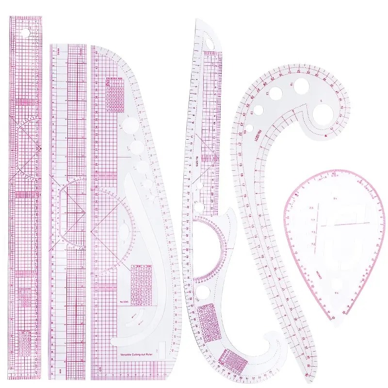6PCS French Curve Ruler Soft P - Sewing Gauge Ruler review and price