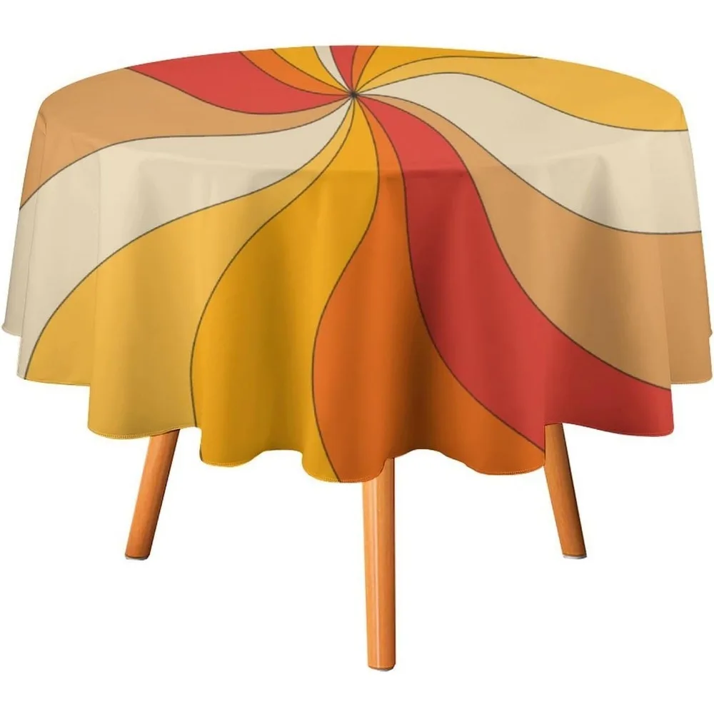 Retro Groovy Swirl Round Table - Century Textile & Sewing Supply Avenue C North Saskatoon Sk review and price